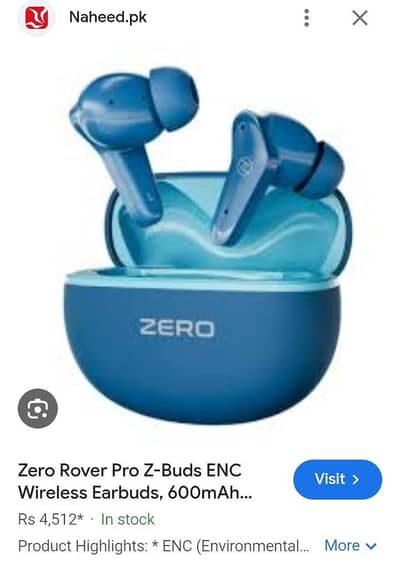 Zero earbuds for sale my WhatsApp number 03365011099