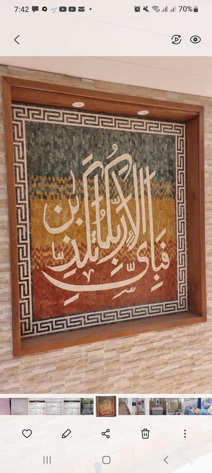 Mosaic work 1