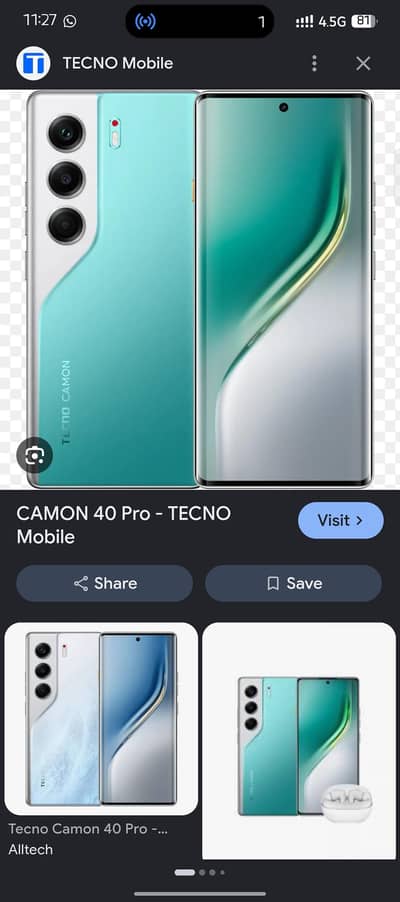 Tecno CAMON 40 Pro