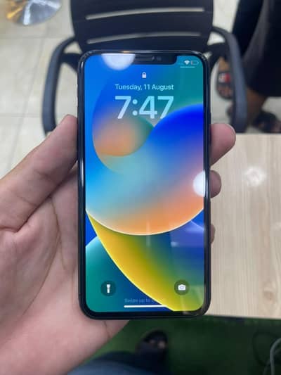 iphone X, PTA Approved, 64GB