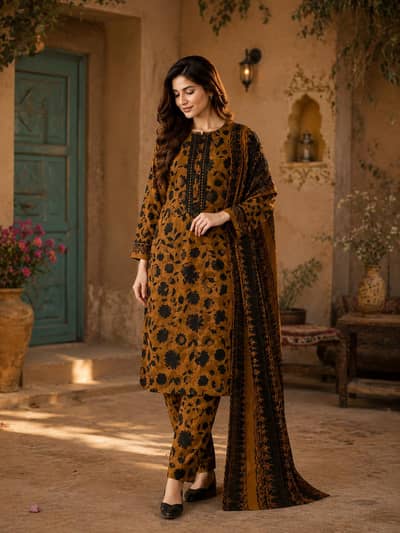 sana safinaz original Karachi staff lawn size S -M-L-xl available
