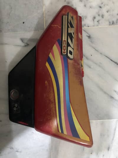 Genuine Used Honda CD 70 Tapay (Left Perfect, Right Side inner demage)