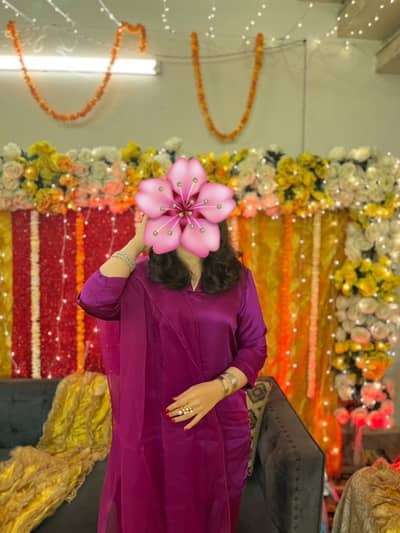 SILK FARSHI SHALWAR 3pcs