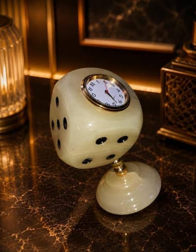 Marble unique decor clocks