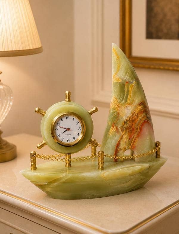 Marble unique decor clocks 1