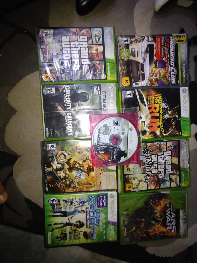 xbox 360 cd's 10