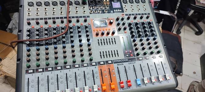 Dynacord Mixer & Speakers