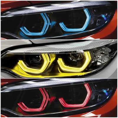 Headlight & Tail Light Upgrade,DRL Projector Custom Lights,Ambient lig
