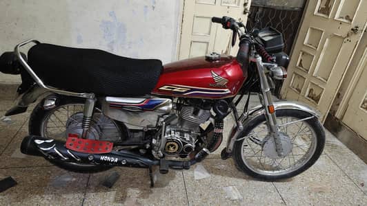 honda cg 125 special edition self start