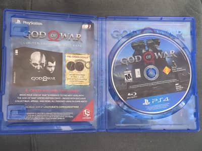 God of War PS4 Game Disc
