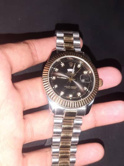 ROLEX QUARTZ MOVEMENT WATCH