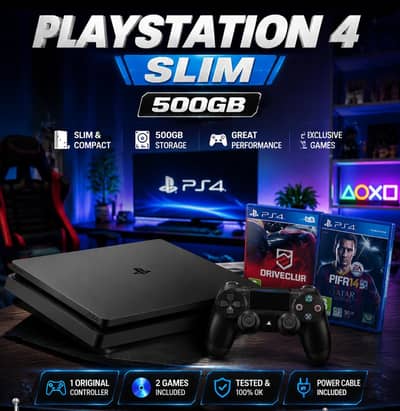 PlayStation 4 Slim 500 Gb