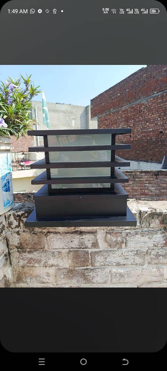 pillar gate light 0