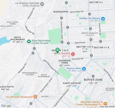 Reserve A Centrally Located Prime Location House In North Karachi - Sector 7D-2
