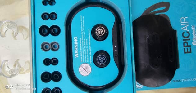 JLab Epic Air True Wireless Earbuds 14 Aug tak 3300  1inal (Lot Item)