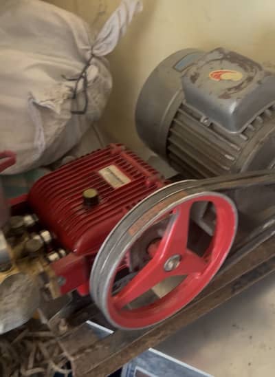 2hp motor with triplex plunger sprayer 3wz
