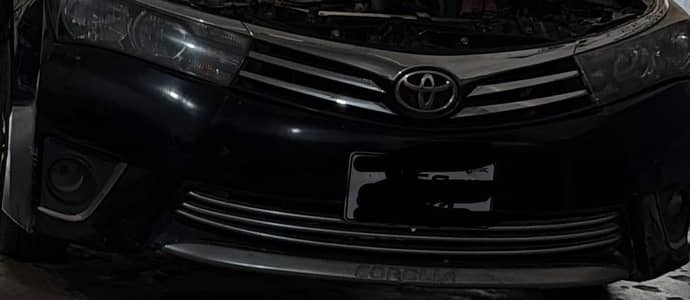 Toyota Corolla GLi 2014-2017 Original Bumper Grille Chrome Parts