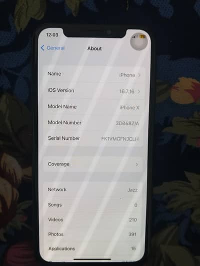 Apple iPhone X