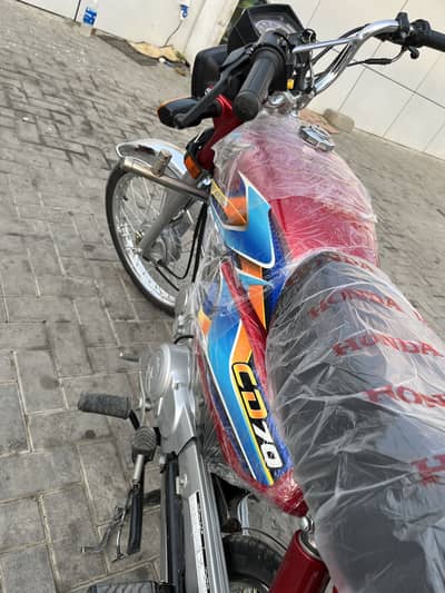 Honda CD 70 2025/26 Model 10 by 10 condition