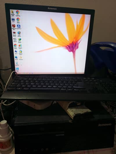 computer LCD CPU mouse keyboard