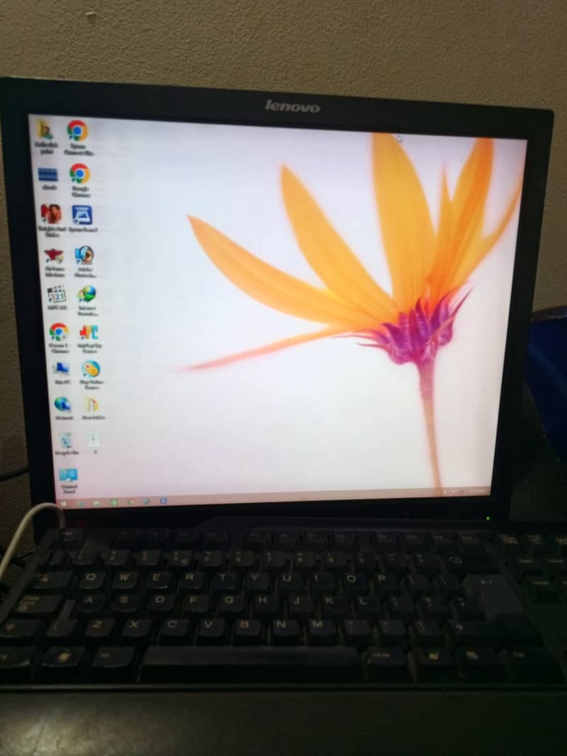 computer LCD CPU mouse keyboard 1
