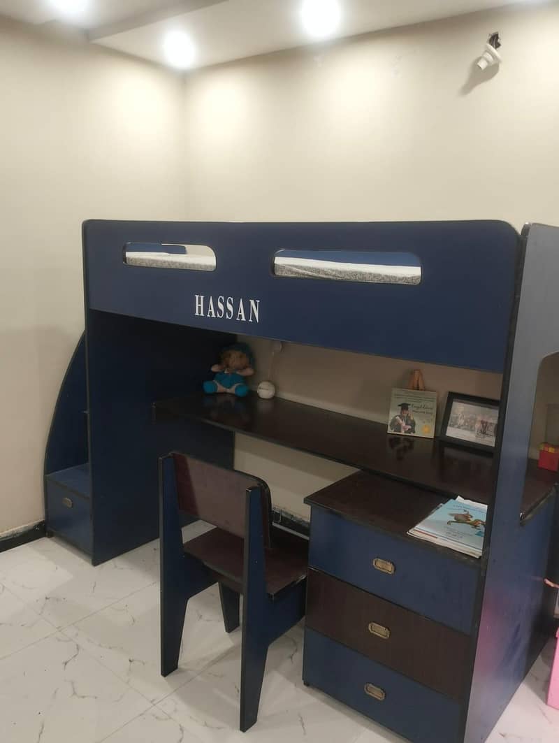 Bed and Study 1