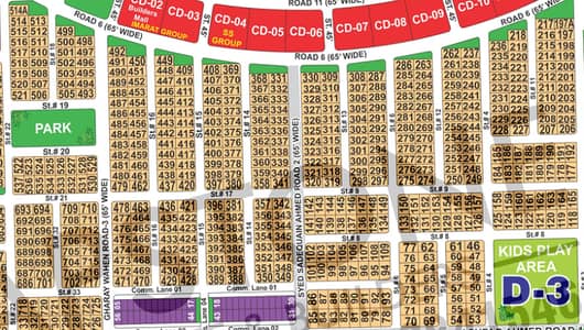 Spacious 1 Kanal Plot Build Your Luxurious Lifestyle Plot Sector D in DHA MULTAN PHASE- 1