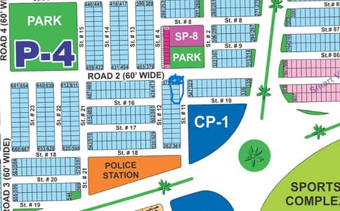5 Marla Ideal Location Plot Sector P in DHA Multan Phase 1 Perfect for Smart Investment & Modern Home Construction