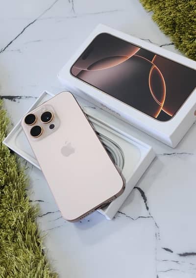 Iphone 16 pro max pta Approved 256 full box physical + esim