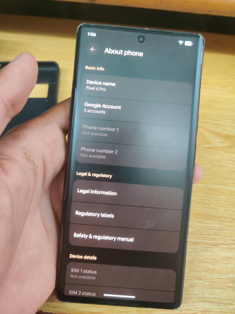 Google Pixel 6 Pro exchange possible 6