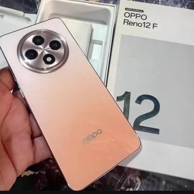 OPPO Reno 12 F 8/256 GB – With Original Box & Accessories