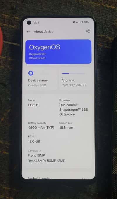 One Plus 9 5g pta ok