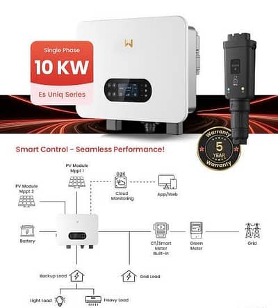 Goodwe 10kw ip65 Hybrid Solar Inverter with 5 year warranty