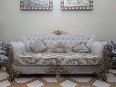 5 Seater Luxury Sofa Set – Excellent Condition