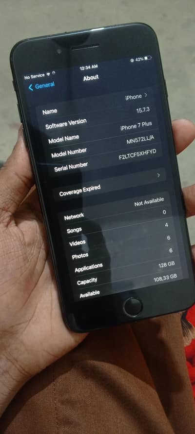Iphone 7 Plus 128 GB For Sell