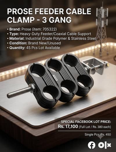 Prose Feeder Cable Clamps (35-40 Pcs