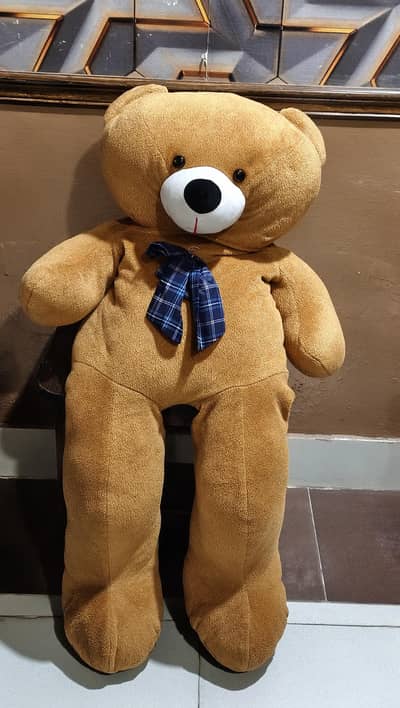 Picture Art Teddy Bear Clock Decoration piece plants hanging item Gift