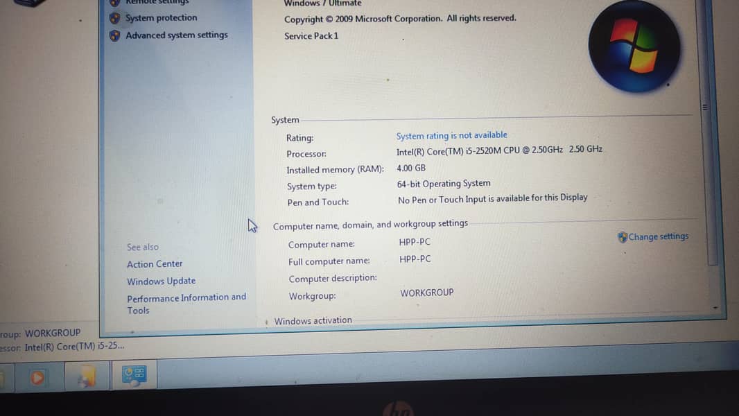Core I5 2nd generation 4