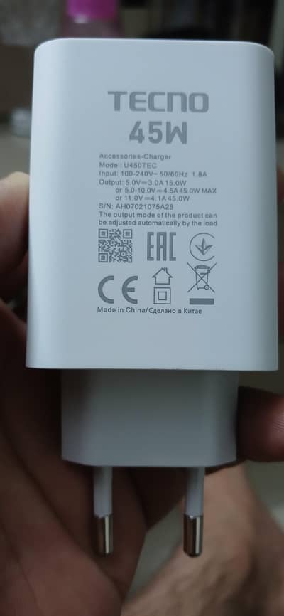 Tecno Spark 40 Ka Orignal 45 Walt Dog