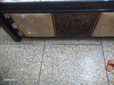 iron double bed