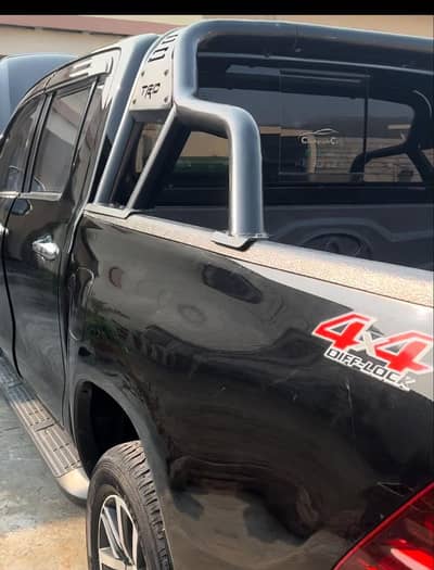 Toyota Rivo Roll bar-Stainless Steel black