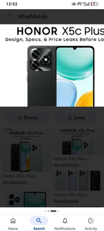 Honor x5c full warrienty dba nhi ha