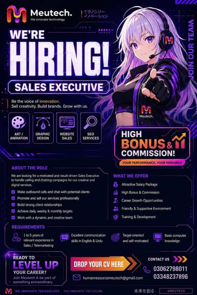 Hiring Sales Executive