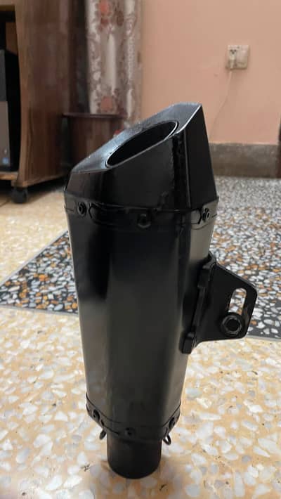 Akrapobic shark carbon fiber(black painted)