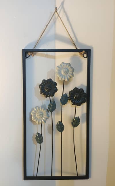 Metal Wall Art Frame - The Midnight Garden | Premium Home Décor