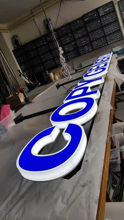 3D Signboard Makers in Pakistan | Wolmoms Solutions