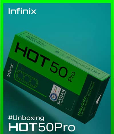 Infinix Hot 50 Pro open box with warranty for sale