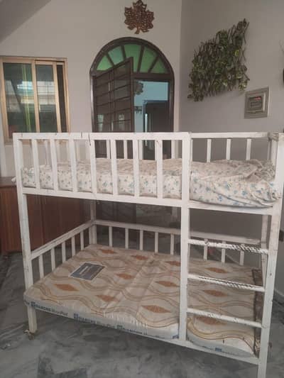 Bunk Bed with Mattresses for child good condition