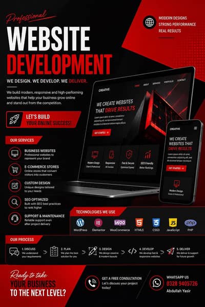 Professional websites at affordable rates