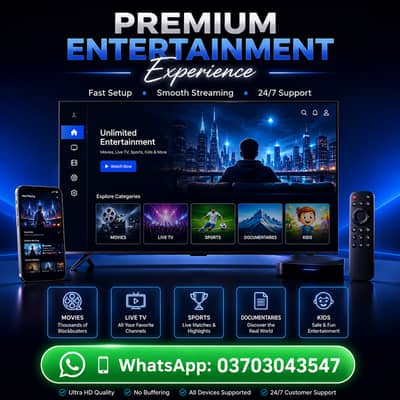 # Premium IPTV Subscription | Live TV, Sports, Movies & More